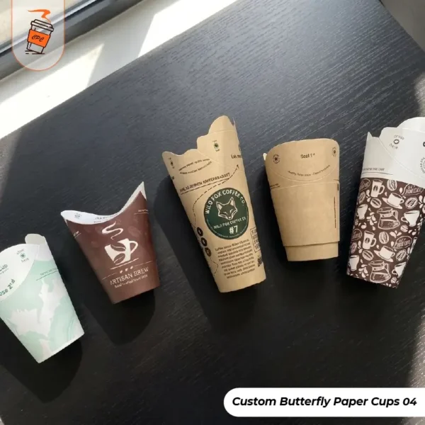 Butterfly paper cups wholesale (4)