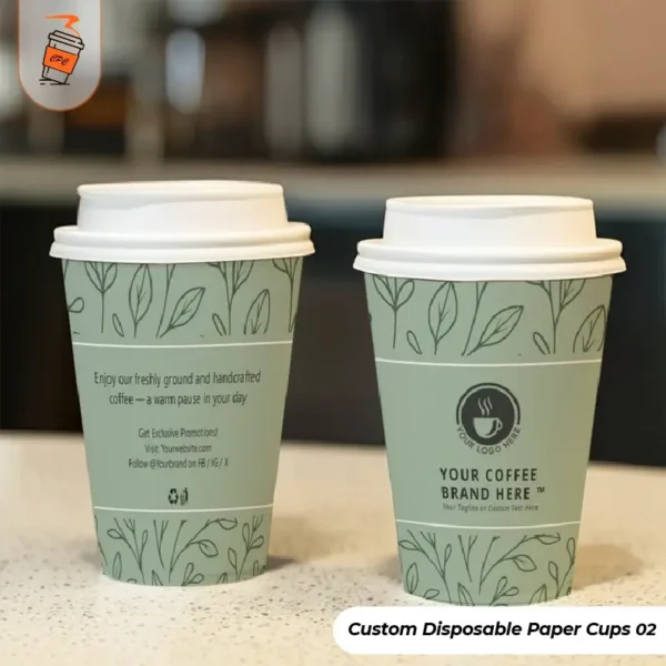 Custom Disposable Paper Cups