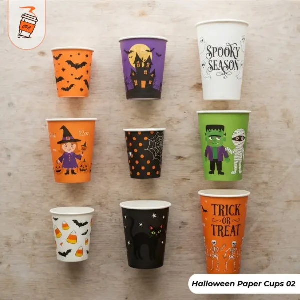 Halloween paper cups wholesale (2)